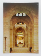The Sanctuary with the altar Carolingian church Germigny-des-pres Postcard picture