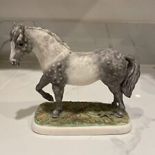 IRISH DRESDEN Mz HORSE Connemara Pony PORCELAIN CERAMIC Ireland Vintage Rare picture