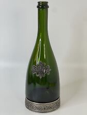 Segura Viudas Brut Reserva Heredad Cava Champagne Wine Bottle with Pewter Vase picture
