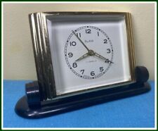Vintage Mechanical Alarm Clock Slava 11 Jewels Russian USSR Soviet 1980 #16524 picture