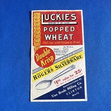 20th Century Coupon - Luckies Popped Wheat #H21 picture