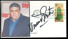 Vincent Pastore signed autograph Postal Cover FDC Actor The Sopranos BAS Cert picture