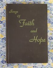 Songs of Faith and Hope, James Blackwood, 1966, Hardcover picture