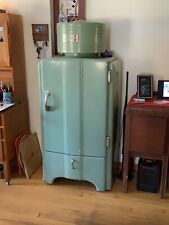 Antique Dome Top GE Refrigerator picture