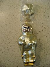 Vintage Snowbabies Snowbaby Angel on Skis with a Star Overhead Glass Ornament picture