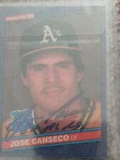 1986 Donruss Rated Rooki Jose Canseco With Autograph picture