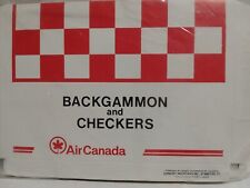 Vintage Air Canada Backgammon/Checkers Travel Set picture