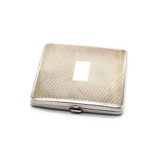 Exquisite Midcentury Watson & Briggs Sterling Silver Square Loose Powder Compact picture
