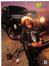Slash of Guns N Roses Signed Magazine Photo BAS (Grad Collection)   picture