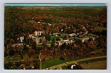 Houghton NY-New York, Aerial Houghton College Campus, Vintage Souvenir Postcard picture