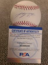 JUSTIN VERLANDER SIGNED MLB BASEBALL ASTROS WORLD SERIES PSA/DNA CERT #AL59100 picture
