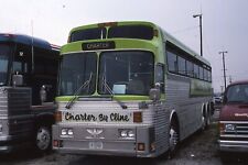 Original Bus Slide Charter by Cline  Silver Eagle Ohio 1986 #02 picture