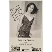 All My Children Authentic Autographed Sydney Penny Julia picture