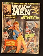 World of Men Magazine July 1967 Vol. 5 No. 4 - *Rare Print Error Cover* picture