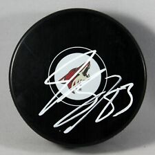 JAY BEAGLE SIGNED ARIZONA COYOTES PUCK NHL STAR CANADA AUTOGRAPHED +COA picture