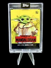 2022 Topps May Fourth Star Wars Brittney Palmer Wrapper Art Grogu 2 Mandalorian picture