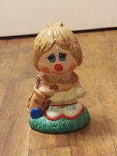 Vintage 1970's Woman With Golf Bag Coin Bank With Bottom picture