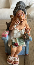 Doug Harris Guardian Grannies & Friends Francine Resin Figurine RAZ Imports 1999 picture