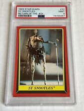 1983 Star Wars Return Of The Jedi #22 Sy Snootles PSA 9 Rare Grade Only 4 Higher picture