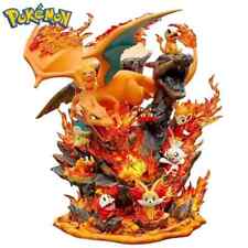 Ocean Blastoise & Spitfire Charizard Figurines Pokemon picture