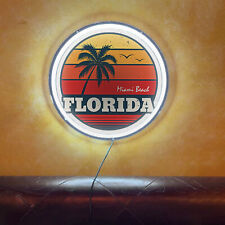 Florida USA State Bar Beer Room Wall Decor Silicone LED Neon Sign Light 12