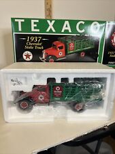 New First Gear Die Cast 1/30 Texaco 1937 Chevrolet Stake Truck  19-2599 picture