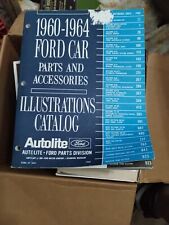 1964 Ford Car Parts Accessories Illustrated Catalog Custom Fairlane OEM Original picture
