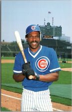 1989 ANDRE DAWSON Chicago Cubs Baseball Postcard Hall of Fame Barry Colla Card 1 picture
