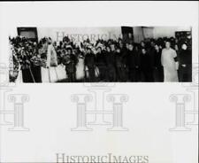 1972 Press Photo Chou En-Lai, Norodom Sihanouk, Mao Tse-Tung and others, Peking picture