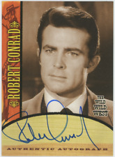 Robert Conrad 2000 Rittenhouse The Wild Wild West James T. West A1 Auto 26055 picture