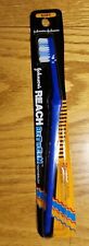 Vintage Reach Between Toothbrush 1999  Soft Blue 90s Johnson   picture