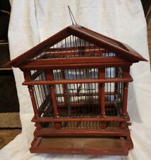 Antique Amsterdam Bird Cage And Water Bottle picture