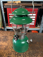 Vintage Coleman Model 201 Kerosene Pressure Lantern Camping Outdoors USA picture