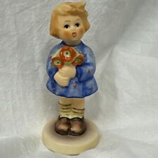 Hummel Girl with Nosegay Flowers Figurine 239 Goebel W Germany 6/87 Signed 1967 picture