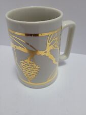 Peet's Coffee & Tea Gold Pine Cone Mug, Yoshiko Yamamoto THE ARTS & CRAFTS PRESS picture