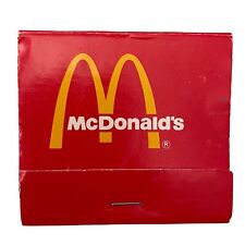 1970's, McDonald's Partially Used Red / Yellow Match Book picture