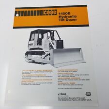 Case 1450B Hydraulic Tilt Dozer Sales Brochure 1980 Specifications Photos picture