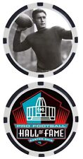 BENNY FRIEDMAN - PRO FOOTBALL HALL OF FAMER - COLLECTIBLE POKER CHIP picture