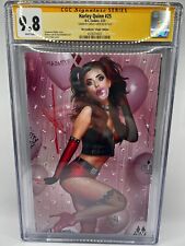 Harley Quinn #25 Virgin Edition Variant CGC SS Graded 9.8 Signed By Carla Cohen picture