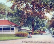 Old Mill & Main Walk Rock Springs Park Chester VA Divided Back Vintage Postcard picture