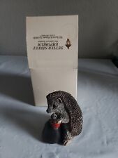 Vintage Stone Critters USA Hedgehog with Chocolate 1990-es , e4#6 picture