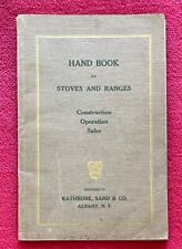 1915 HANDBOOK OF ACORN STOVES & RANGES RATHBONE, SARD & CO. - ILLUSTRATED picture