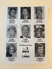 Tim Raines George Brett Hal Lanier Virdon 1980 Baseball Publication 4X6 Picture picture