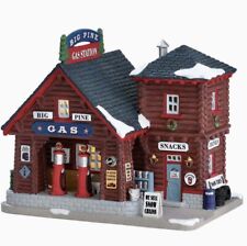 Lemax Big Pine Gas Station #75205 Vail Village Collection Lighted Building NEW picture