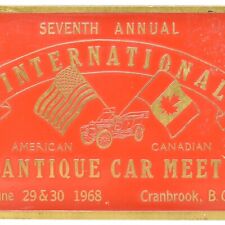 1968 Antique Car American Canadian International Meet Cranbrook British Columbia picture