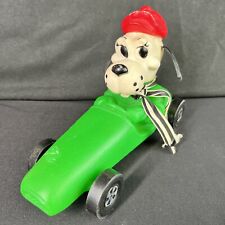 VTG Harter Bank Dog Green Race Car Bank Figure Toy picture