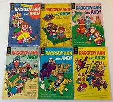 1971 Gold Key RAGGEDY ANN AND ANDY comics #1 2 3 4 5 6 ~ FULL SET picture
