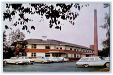 1963 The Terrace Bay Motor Hotel Ontario Canada Postage Due 8 Cents Postcard picture