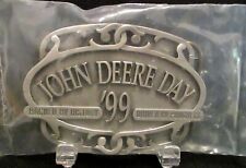 1999 John Deere Day Dealership Pewter Belt Buckle Backed by History  Progress jd picture