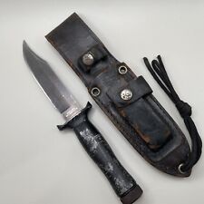 Vintage Explorer Wilderness II Japan 440 Stainless 21-048 Knife With Sheath picture